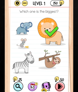 Brain Test Level 1 Answer